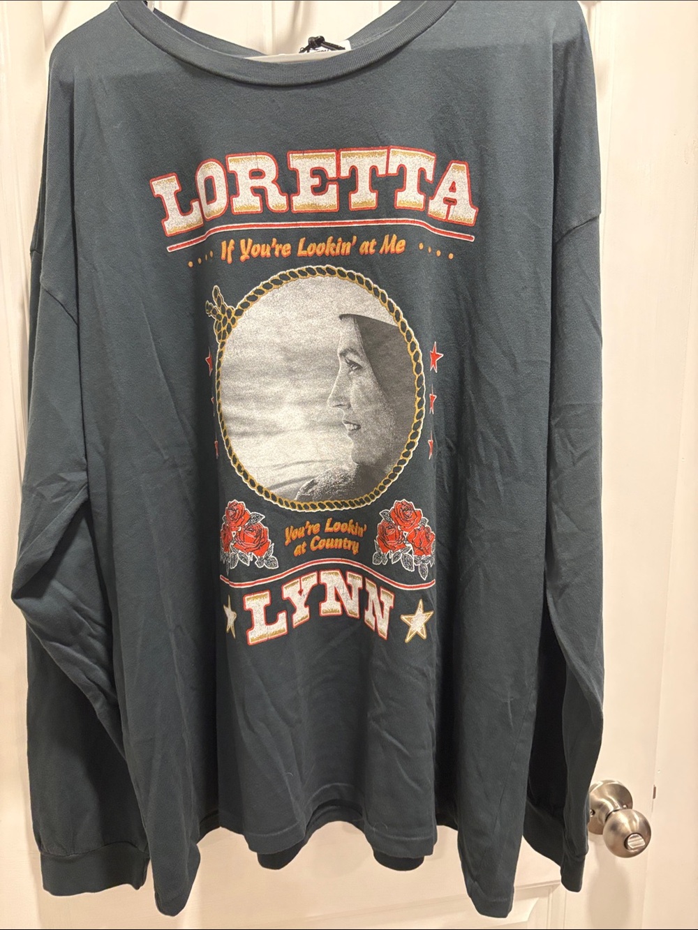 NWT Daydreamer Loretta Lynn Long Sleeve Tee - Picture 3 of 3